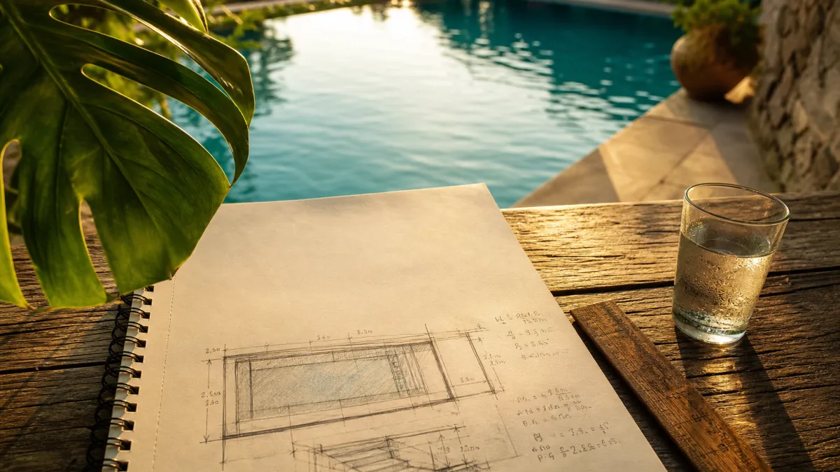 Calcul du volume d'une piscine : formules et méthodes