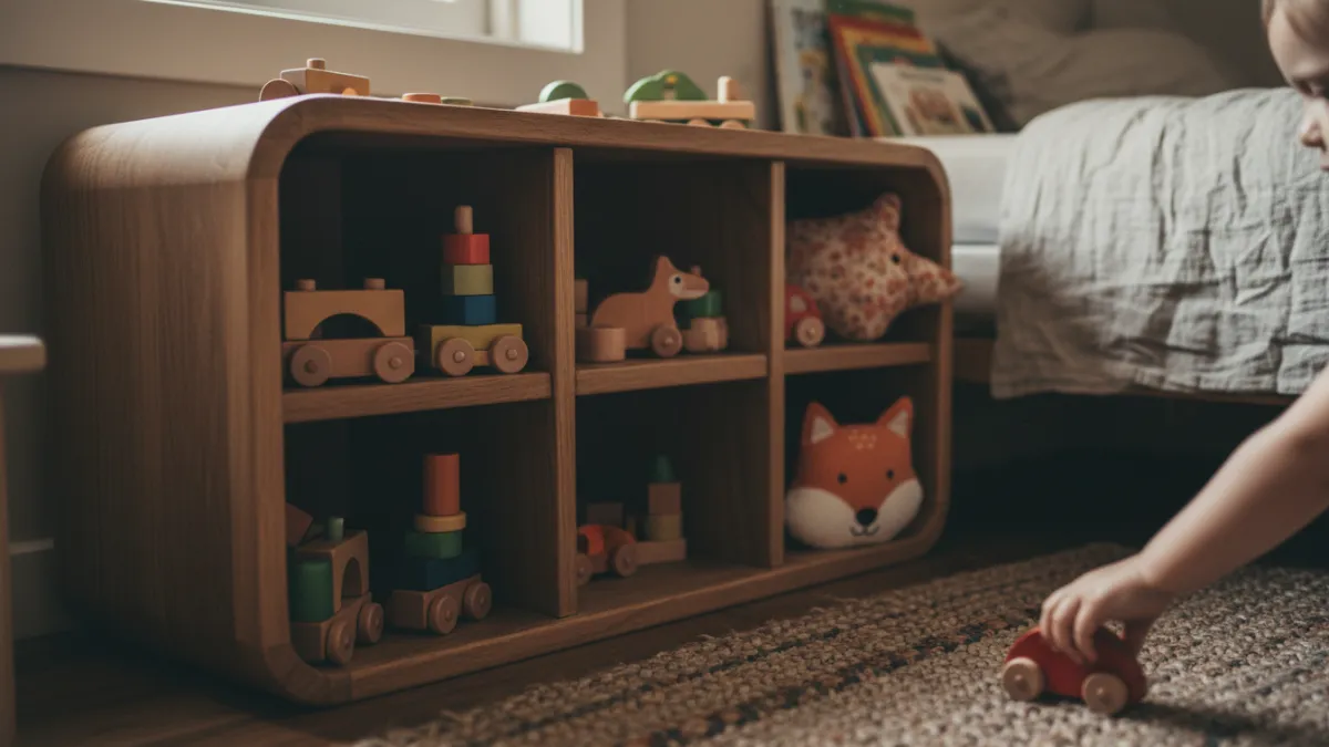 Meuble rangement enfant : comment allier style et sécurité