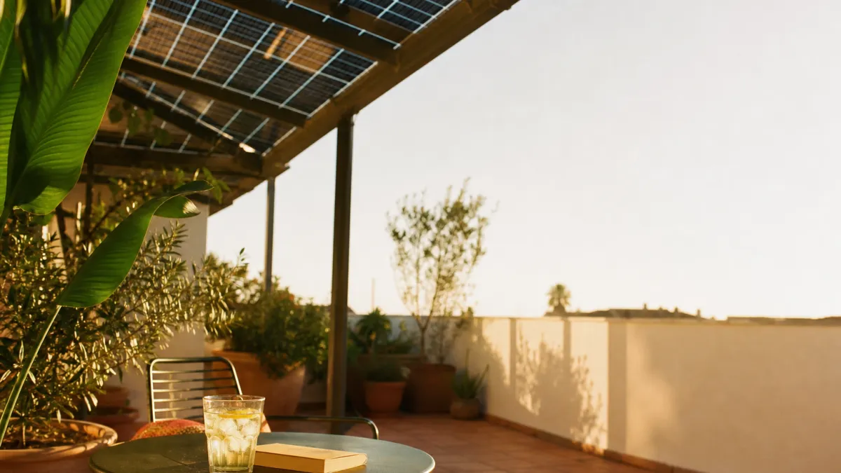 Auvent solaire photovoltaïque : bien choisir son modèle en 2026