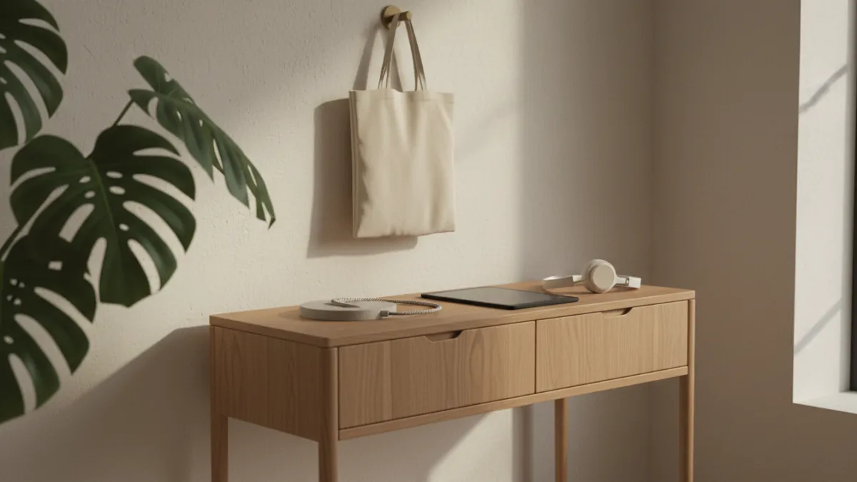 Meuble d'entrée : nos astuces pour optimiser votre hall