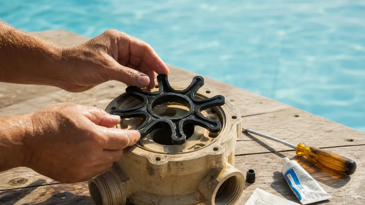 Joint vanne 6 voies piscine : bien le choisir et le remplacer